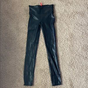 Spanx faux leather leggings